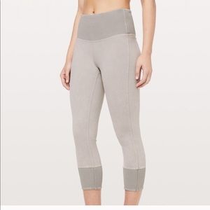 lululemon athletica Gray High-Waisted Leggings
